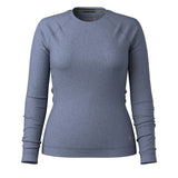 Load image into Gallery viewer, Smartwool - Classic Thermal Merino Base Layer Crew - Women's - Nightfall Blue Heather