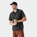 Load image into Gallery viewer, Smartwool - Men's Everyday Short Sleeve Button Down - Black Paisley