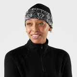 Load image into Gallery viewer, Smartwool - Thermal Merino Reversible Cuffed Beanie - Black Deco Floral