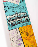 Load image into Gallery viewer, Santa Cruz Skateboard Deck Delfino Scribble FeelBase 8.25" x 31"