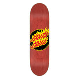 Load image into Gallery viewer, Santa Cruz Skateboard Deck Flame Dot 7.25" x 27"
