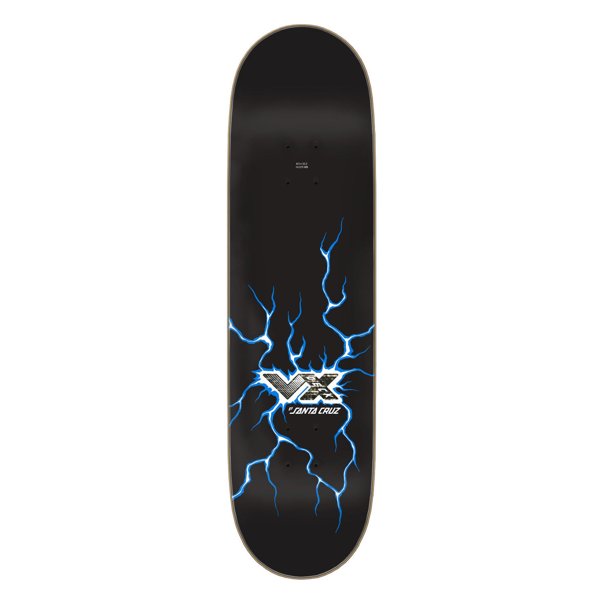 Santa Cruz Skateboard Deck Wooten Calamity VX 8.5" x 32.2"