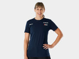 Load image into Gallery viewer, Santini Trek-Segafredo Tee Women Medium Dark Blue Shirt