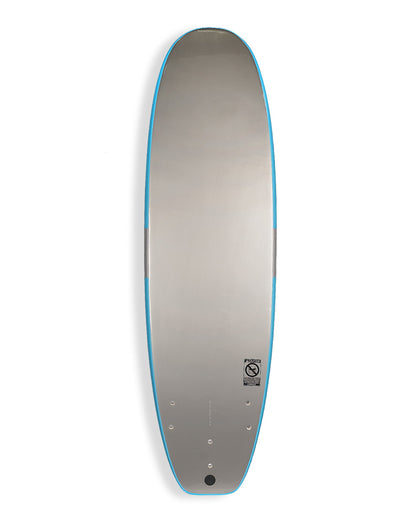Skiff Softboard 6'6 - Blue/Gray