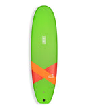 Load image into Gallery viewer, Skiff Softboard 6'6 - Green/Red/Orange