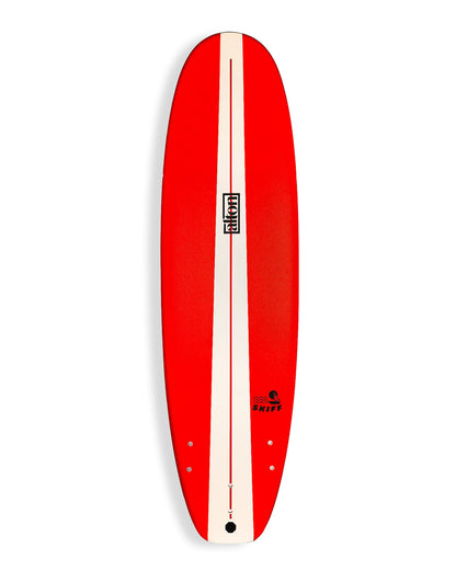 Skiff Softboard 6'6 - Red/White