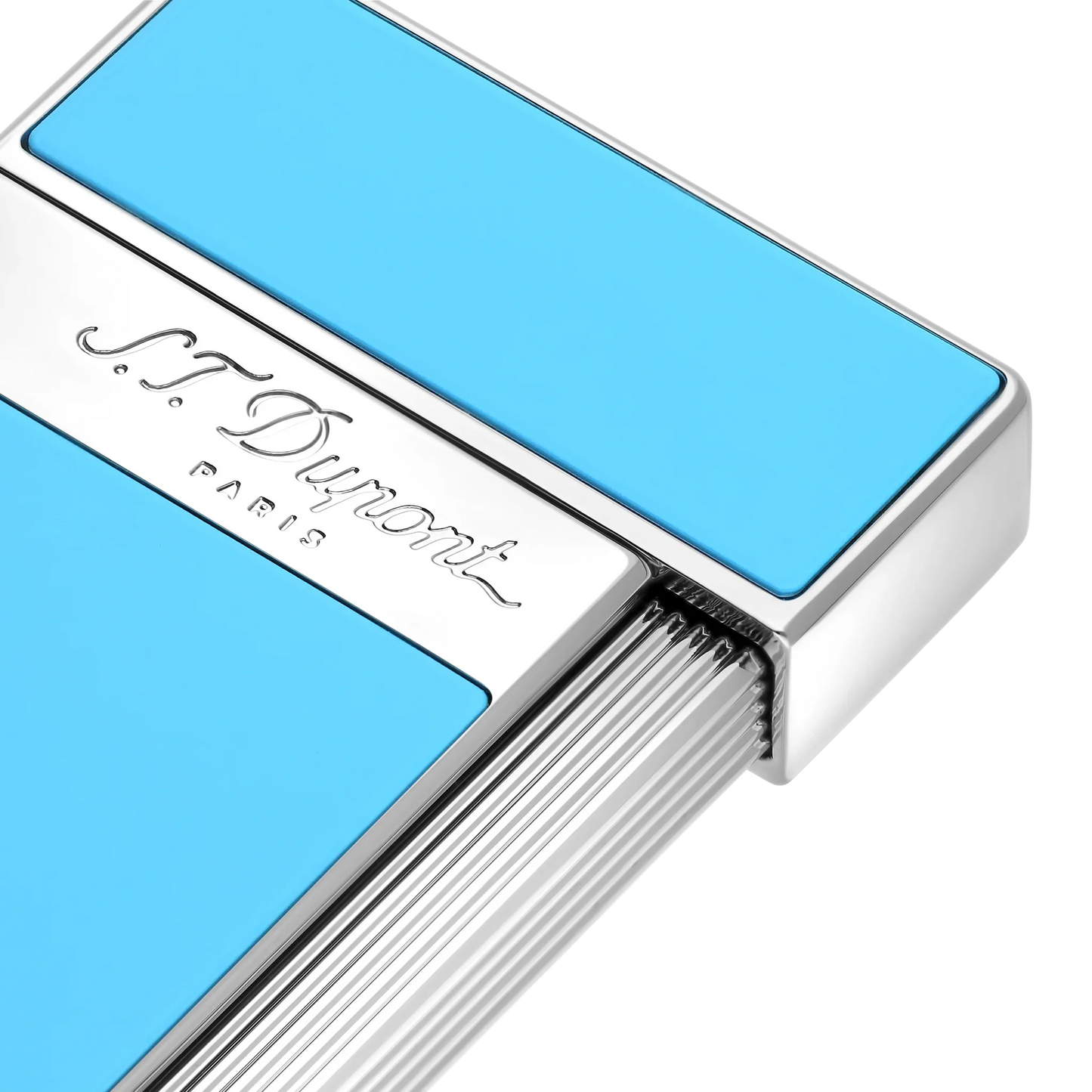 SLIMMY LACQUERED TURQUOISE BLUE LIGHTER/BRIQUET 028007
