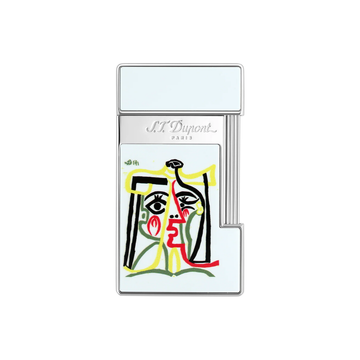 S.T. DUPONT SLIMMY PICASSO WHITE LIGHTER/BRIQUET 028201