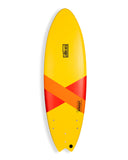 Load image into Gallery viewer, Sprout Softboard 5'8 - Yellow/Red/Orange
