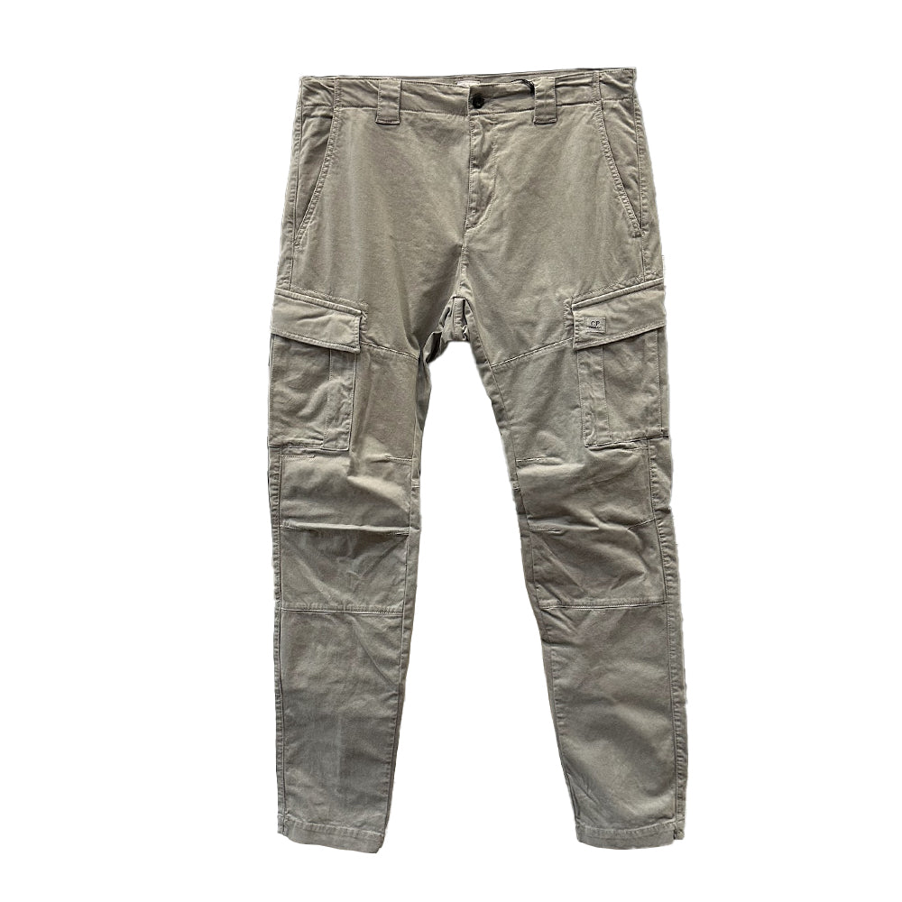 Stretch Sateen Ergonomic Cargo Pants Vintage Khaki