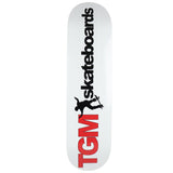 Load image into Gallery viewer, TGM Skateboards Logo Canadian Maple Skateboard Deck - Choose Size/Color
