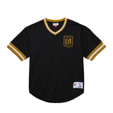 Load image into Gallery viewer, Mitchell and Ness LAFC Mesh V-Neck Jersey