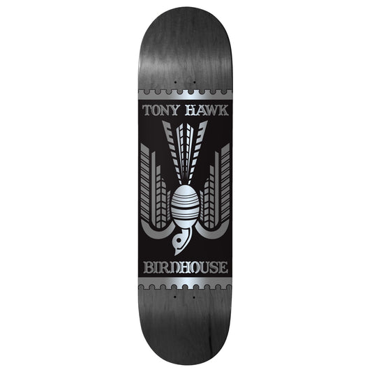 Birdhouse Skateboard Deck Tony Hawk Stomp Black 8.0" x 31.75"