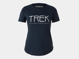 Load image into Gallery viewer, Trek Stick Logo Tee Women X-Large Navy Shirt