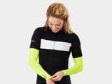 Load image into Gallery viewer, Trek UV Sunstop Arm Cover Medium Radioactive Yellow Warmer