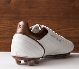 Load image into Gallery viewer, Unozero White Cali Soccer Cleats