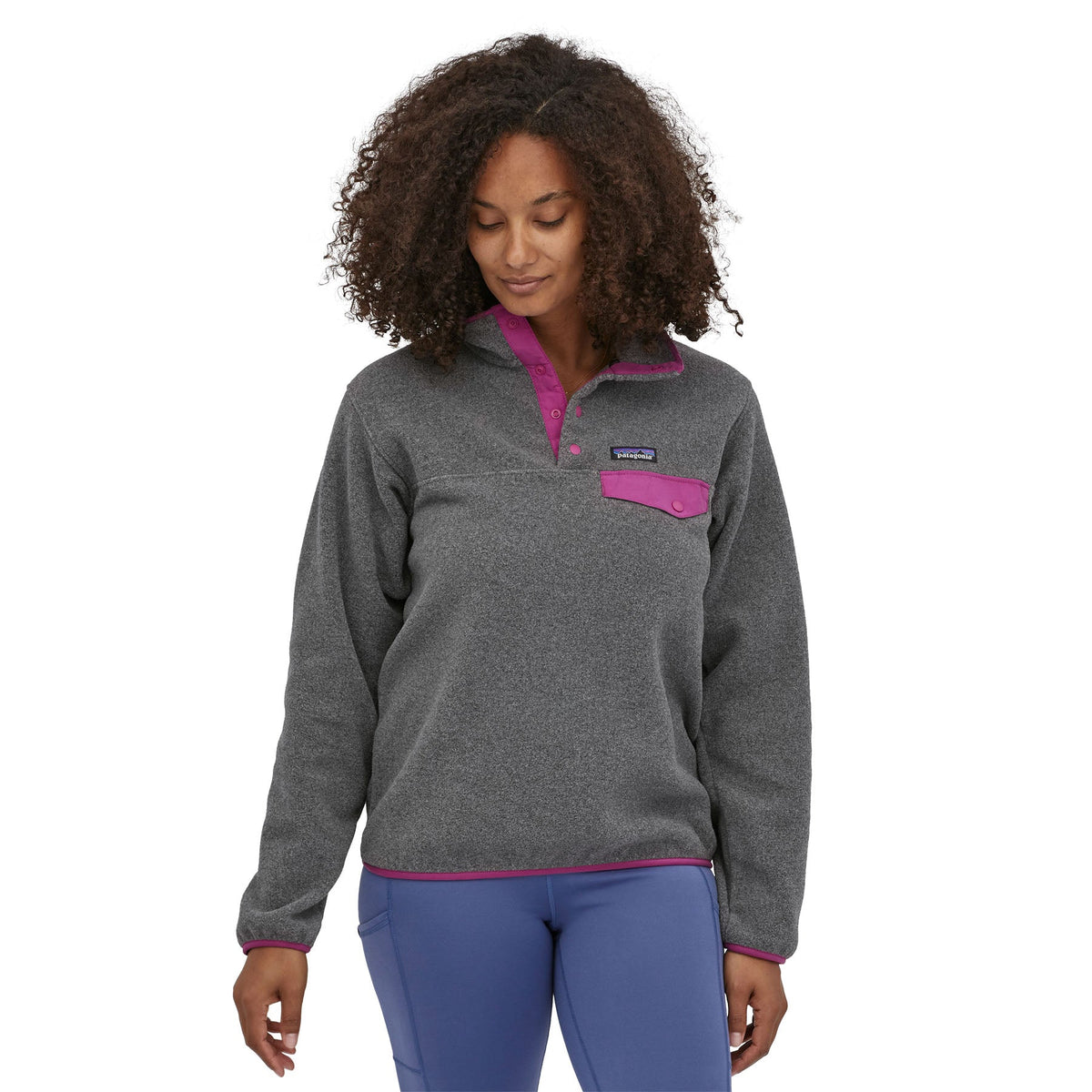 Patagonia W's Lightweight Synchilla Snap-T Fleece Pullover - DQ