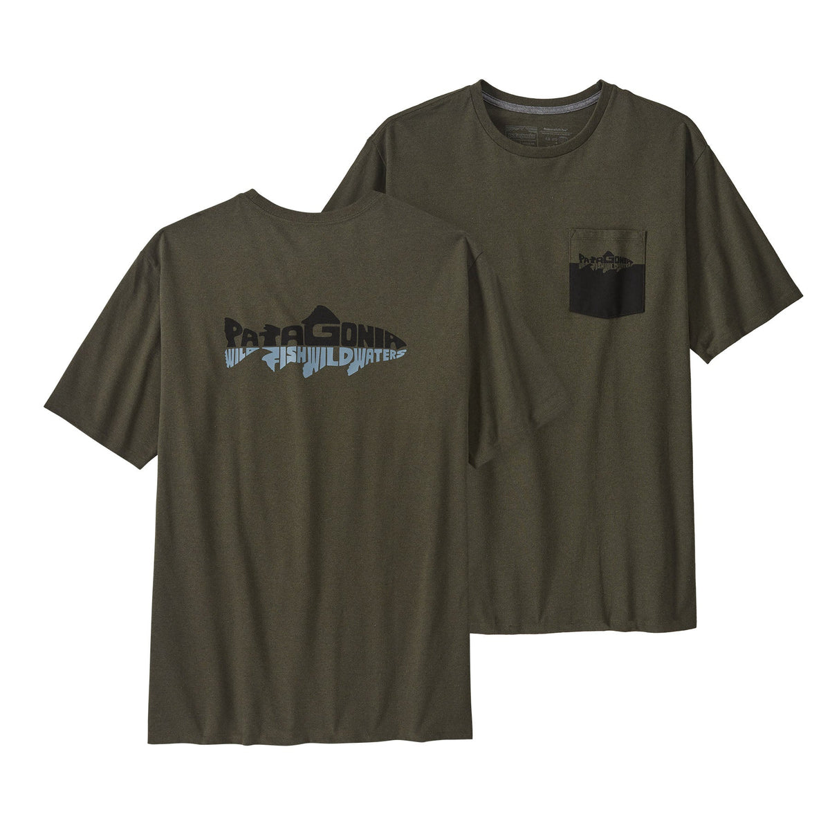 Patagonia M's Wild Waterline Pocket Responsibili-Tee