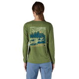 Load image into Gallery viewer, Patagonia W's L/S Capilene Cool Daily Graphic Shirt - Waters - DQ