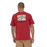 Load image into Gallery viewer, Patagonia M's Line Logo Ridge Pocket Responsibili-Tee