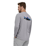 Load image into Gallery viewer, Patagonia M's L/S Capilene Cool Daily Fish Graphic Shirt