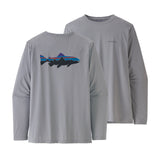 Load image into Gallery viewer, Patagonia M's L/S Capilene Cool Daily Fish Graphic Shirt
