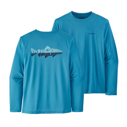 Patagonia M's L/S Capilene Cool Daily Fish Graphic Shirt
