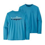 Load image into Gallery viewer, Patagonia M's L/S Capilene Cool Daily Fish Graphic Shirt