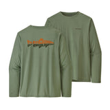 Load image into Gallery viewer, Patagonia M's L/S Capilene Cool Daily Fish Graphic Shirt