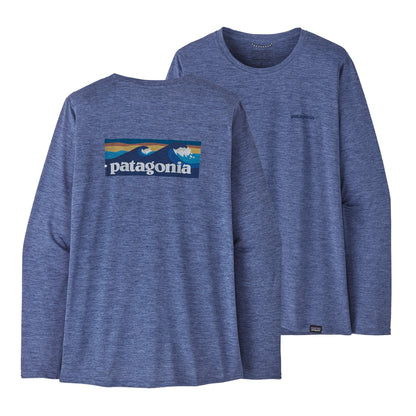 Patagonia W's L/S Capilene Cool Daily Graphic Shirt - Waters - DQ