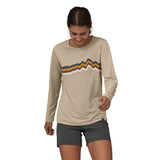 Load image into Gallery viewer, Patagonia W's L/S Capilene Cool Daily Graphic Shirt