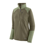 Load image into Gallery viewer, Patagonia W's L/S R1 Fitz Roy 1/4 Zip