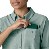 Load image into Gallery viewer, Patagonia W's L/S Self Guided Sun Shirt