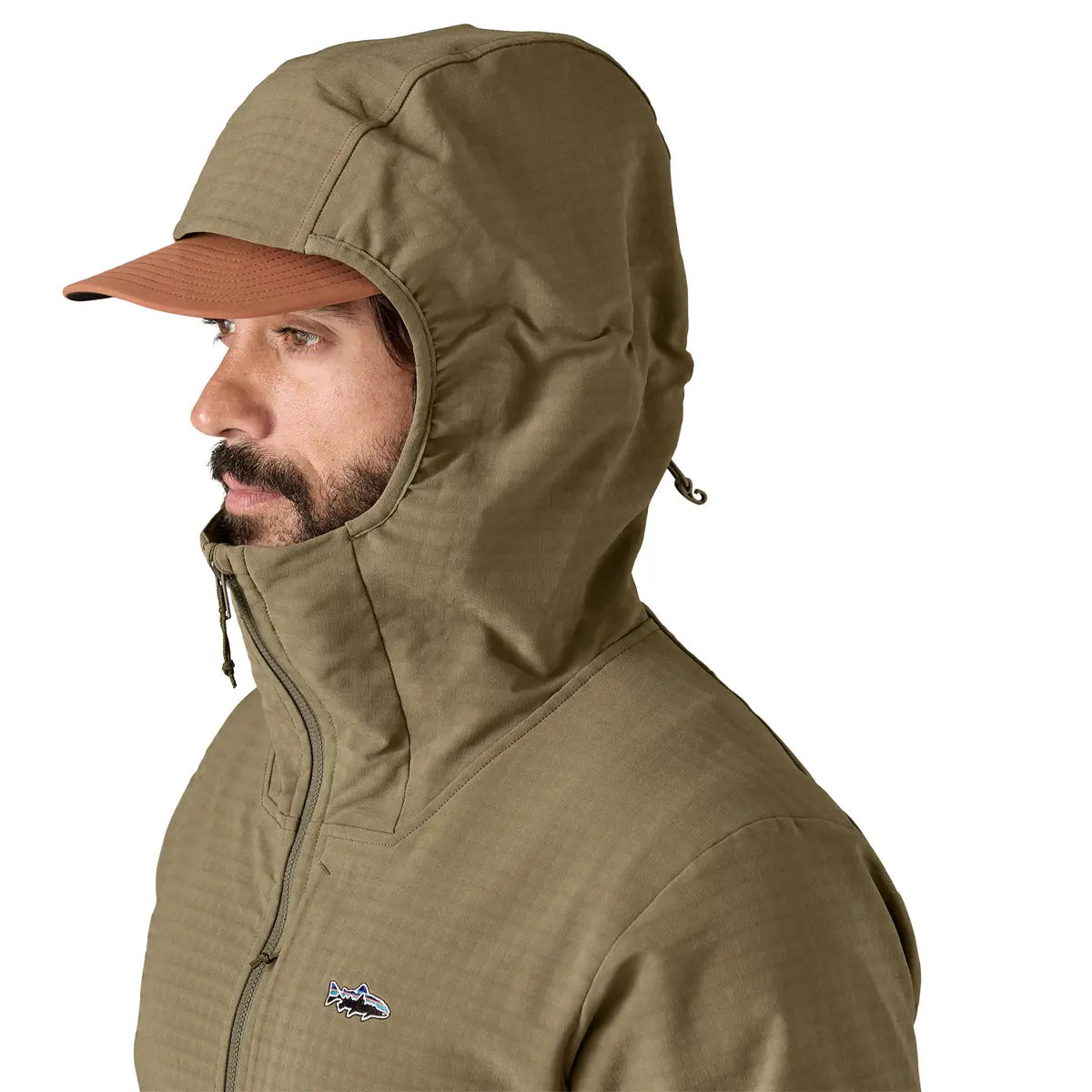 Patagonia M's R1 TechFace Fitz Roy Trout Hoody