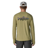Load image into Gallery viewer, Patagonia M's Capilene  Cool Sun Shirt - Fitz Roy Trout