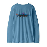 Load image into Gallery viewer, Patagonia W's L/S Capilene Cool Daily Shirt - Fitz Roy Trout