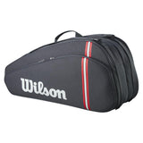 Load image into Gallery viewer, Wilson Tour 6 Pack Tennis Bag Black