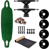 Load image into Gallery viewer, Moose Longboard Complete 9" x 36" Drop Through Green