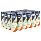 Load image into Gallery viewer, Wilson Roland Garros Har Tru Clay Tennis Ball Case 24 Cans