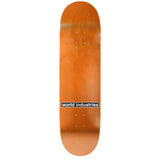 Load image into Gallery viewer, World Industries Skateboard Deck Scribble Orange 8.5" x 32.2"