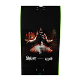 Load image into Gallery viewer, Welcome x Slipknot Skateboard Deck Self Titled on Gaia Black/Green 9.6"
