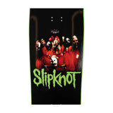 Load image into Gallery viewer, Welcome x Slipknot Skateboard Deck Self Titled on Gaia Black/Green 9.6"