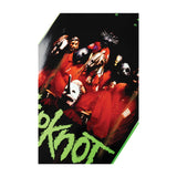 Load image into Gallery viewer, Welcome x Slipknot Skateboard Deck Self Titled on Gaia Black/Green 9.6"