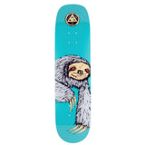 Load image into Gallery viewer, Welcome Skateboard Deck Sloth on Phoenix Teal 8.0" x 32"