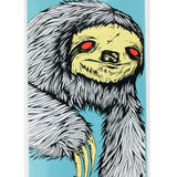 Load image into Gallery viewer, Welcome Skateboard Deck Sloth on Phoenix Teal 8.0" x 32"