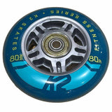 Load image into Gallery viewer, K2 Fitness 80mm/80A Wheels with ABEC 5 Bearings (Pack of 8)