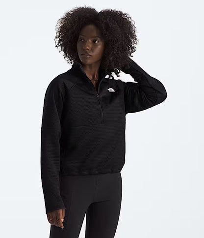 The North Face - Dotknit Thermal 1/4 Zip - Women's - Tnf Black