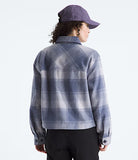 Load image into Gallery viewer, The North Face - Womens Valley Flannel Shirt Plaid - Twilight Galaxy TNF Shadow Plaid