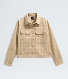 Load image into Gallery viewer, The North Face - Women's Valley Flannel Shirt Plaid - Khaki Stone Grid Large Plaid