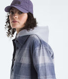 Load image into Gallery viewer, The North Face - Womens Valley Flannel Shirt Plaid - Twilight Galaxy TNF Shadow Plaid